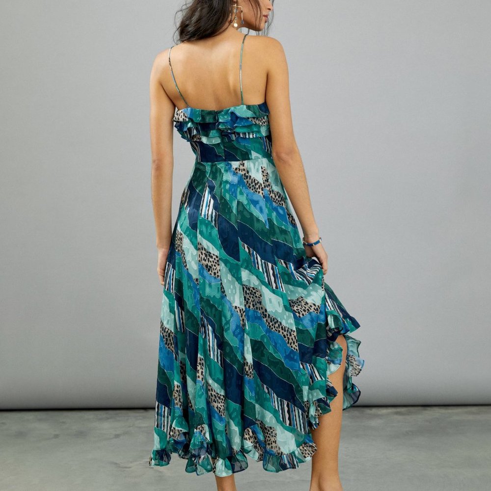 Anthropologie Ondine Ruffled Maxi Dress - Picture 3 of 12